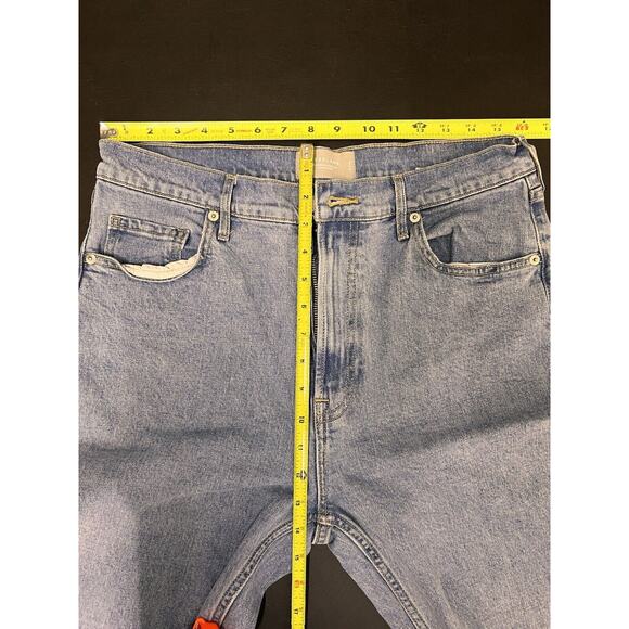 Everlane Jeans Womens 31 Original Cheeky Crop Light Wash Denim High Rise - Picture 4 of 6